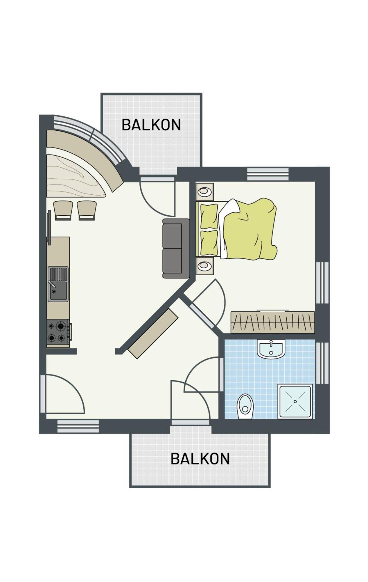 Residence Feldhof Кастелбело Стая снимка